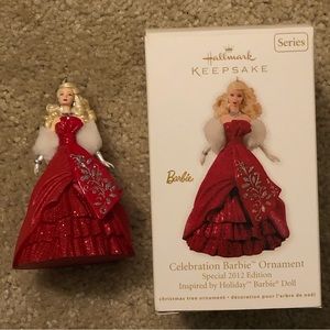 Celebration Barbie Ornament